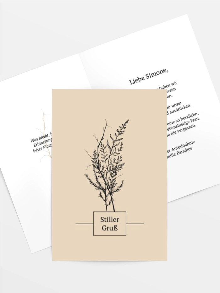 Getrocknete Blume