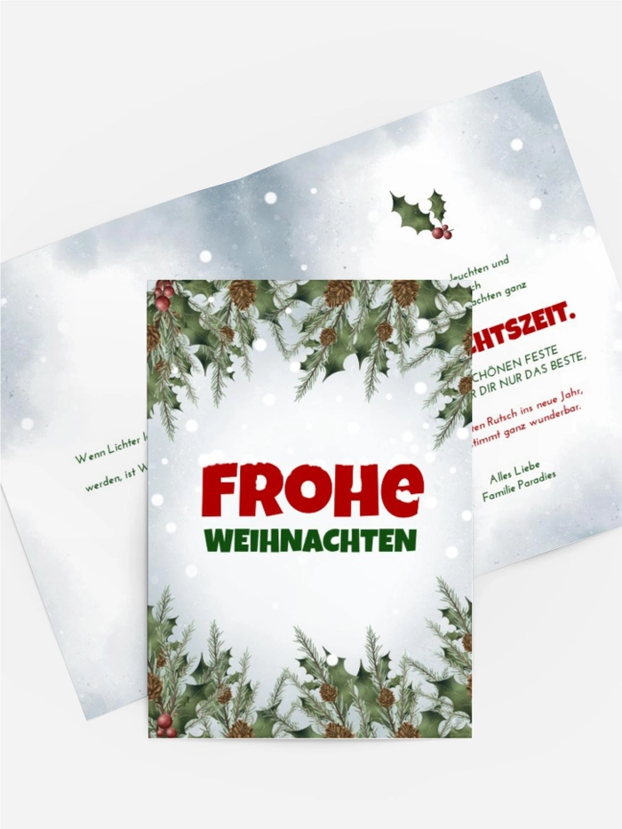 Weihnachtsbaumzweige