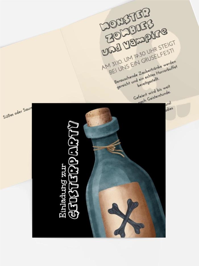 Eine Flasche Rum