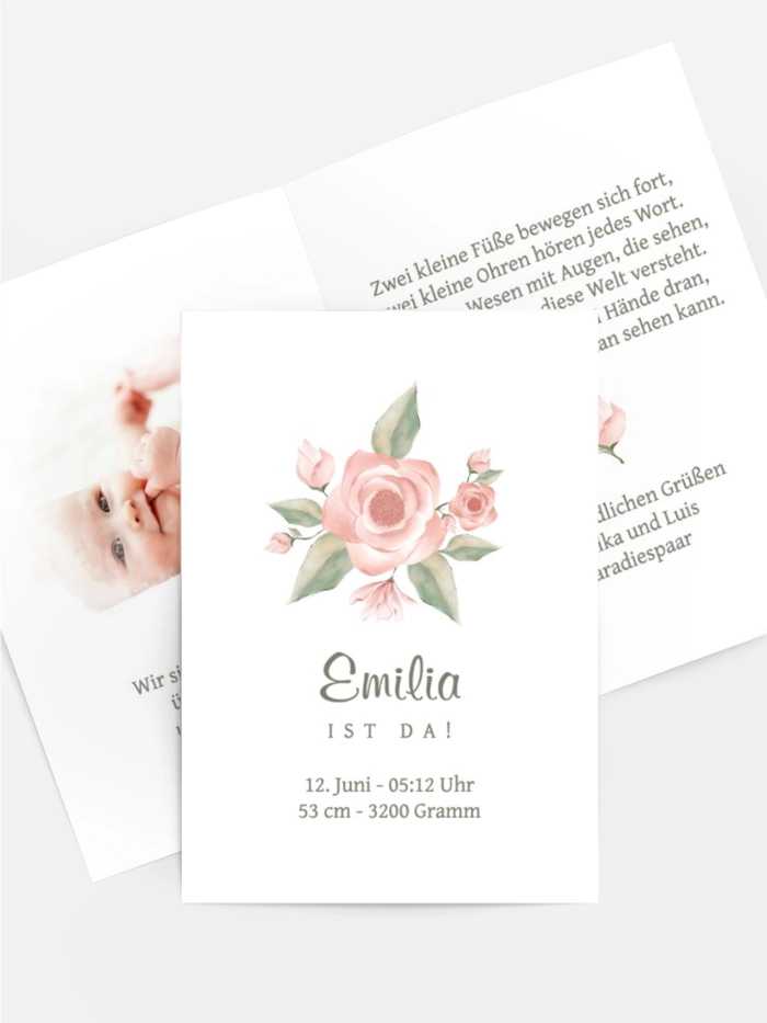 Zarte Rose