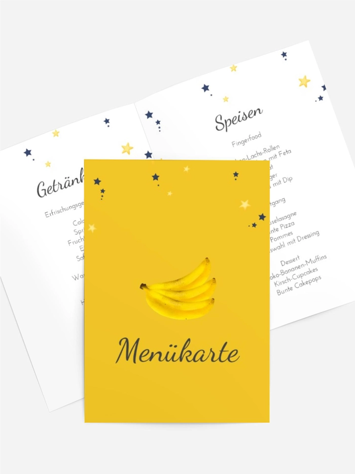 Fröhliche Banane