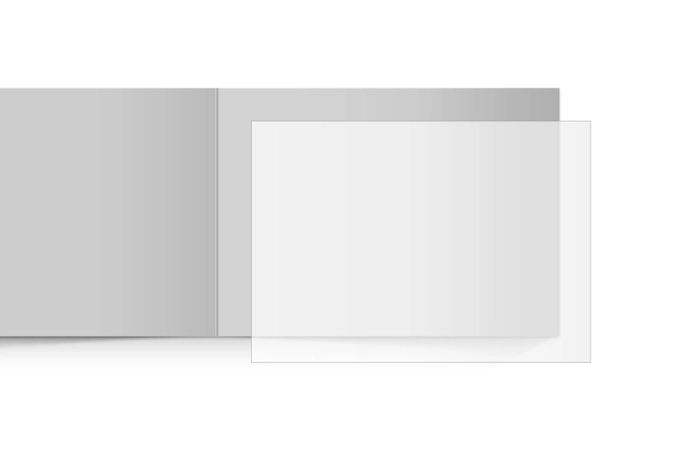 transparentes Einlegeblatt 146x103