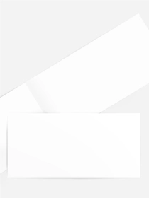 Blankokarte | Klappkarte 215 x 105