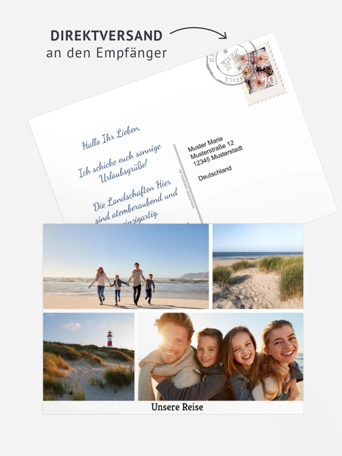 Direktversand Fotopostkarte Mixed Direktversand Fotopostkarte Mixed