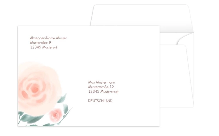 zentrale Rose