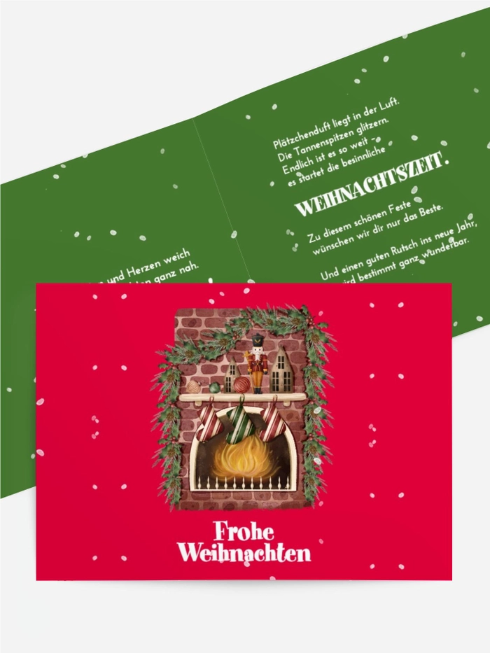 Weihnachtskamin