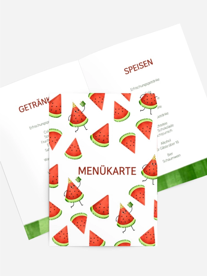 Wassermelonen Party
