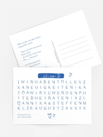 Hochzeit Buchstabenrätsel