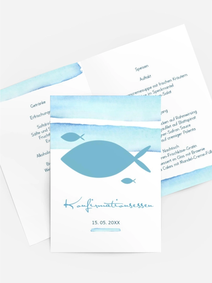 Aquarellfisch
