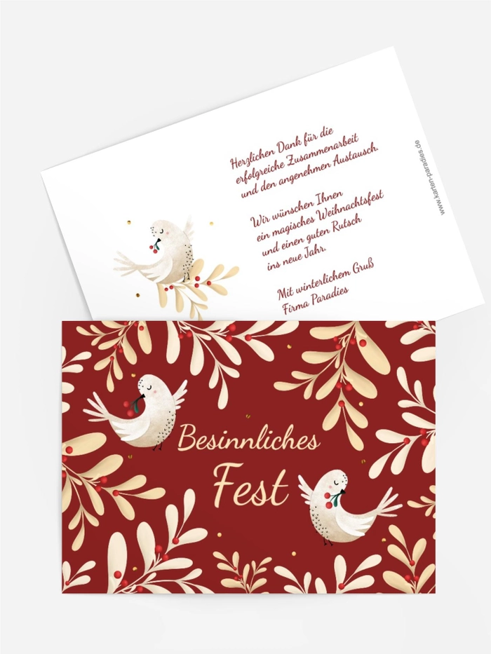Weihnachtstäubchen