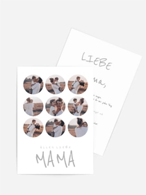 Grußkarte zum Muttertag Mamas Erinnerung Grußkarte zum Muttertag Mamas Erinnerung