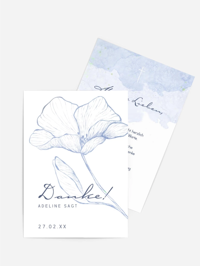 Aquarell Mohnblumen