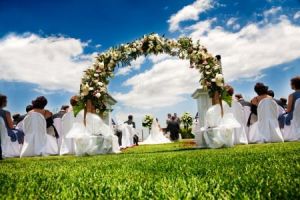 Hochzeit in der Natur