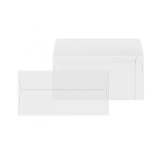 Umschlag DIN Lang transparent transparent