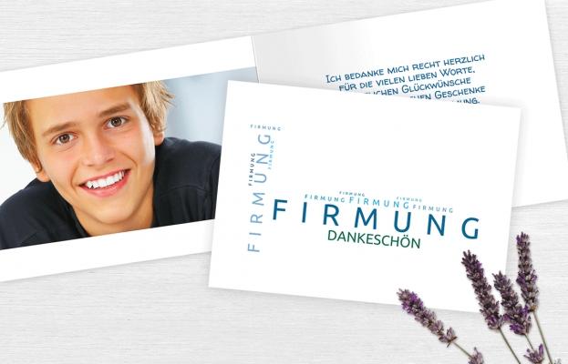 Dankeskarten Firmung