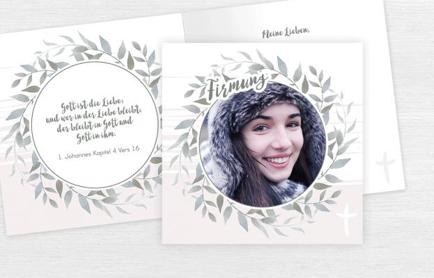 Einladungskarten Firmung