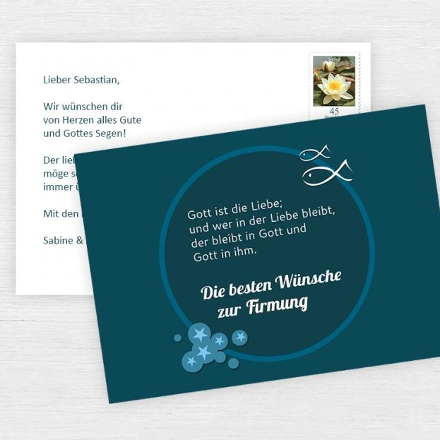 Glückwunschkarten Firmung