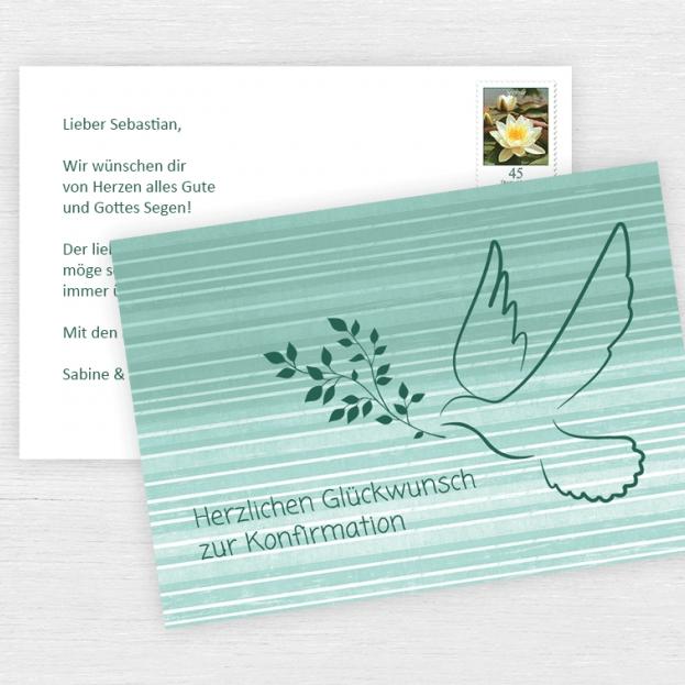 Glückwunschkarte Konfirmation
