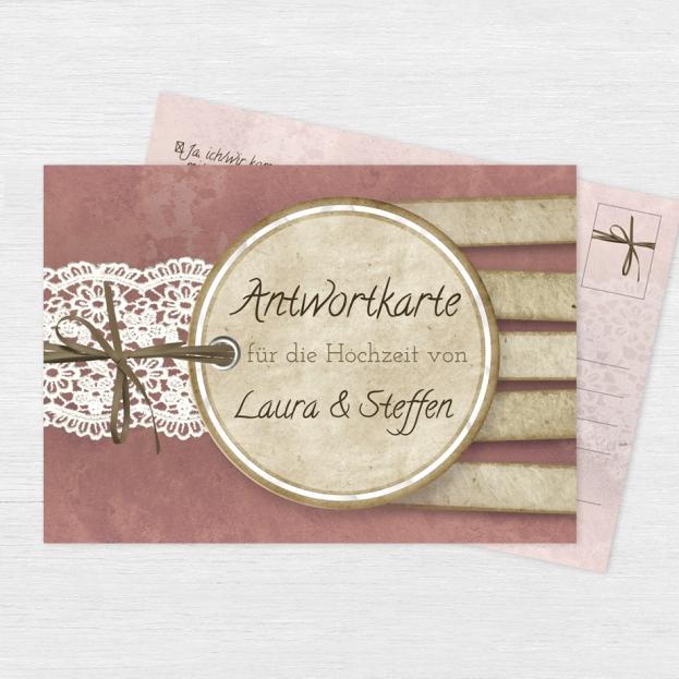 Antwortkarten Hochzeit