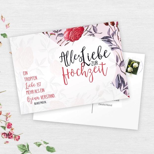 Glückwunschkarten Hochzeit