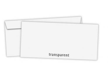 Umschlag DIN Lang transparent