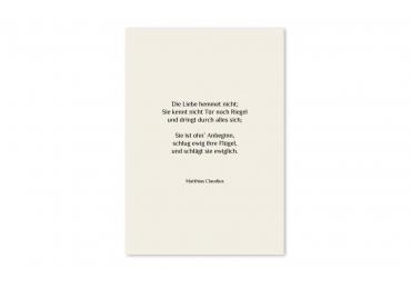 transparentes Einlegeblatt 147 x 210 mm