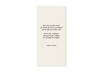 transparentes Einlegeblatt 105 x 215 mm