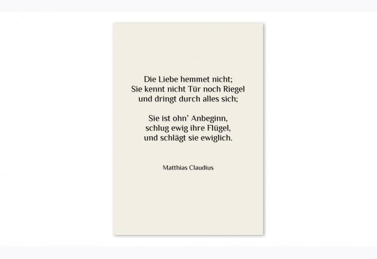 transparentes Einlegeblatt 105 x 148 mm