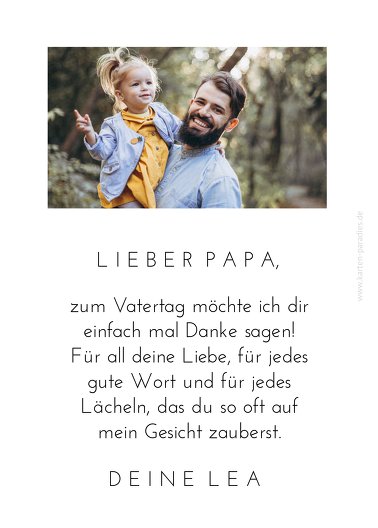 Ansicht 4 - Vatertagskarte Kreuzworträtsel